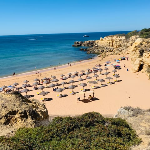 Spend a day at the beach – there are plenty of Algarve's finest within a short drive
