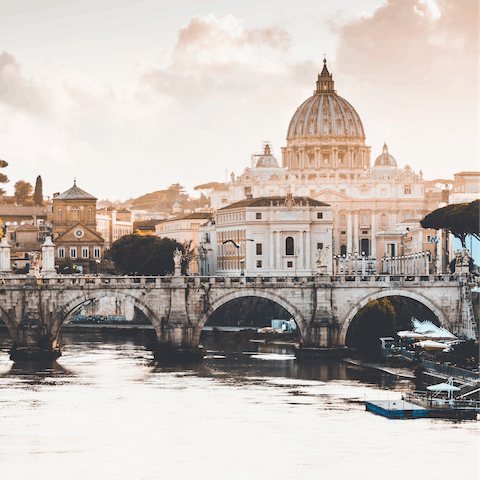 Stay in the historic city of Rome 