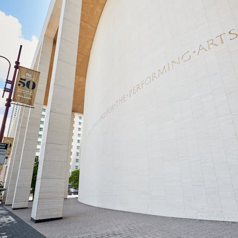 Catch some theatre at the Hobby Center for the Performing Arts, nine minutes away on foot