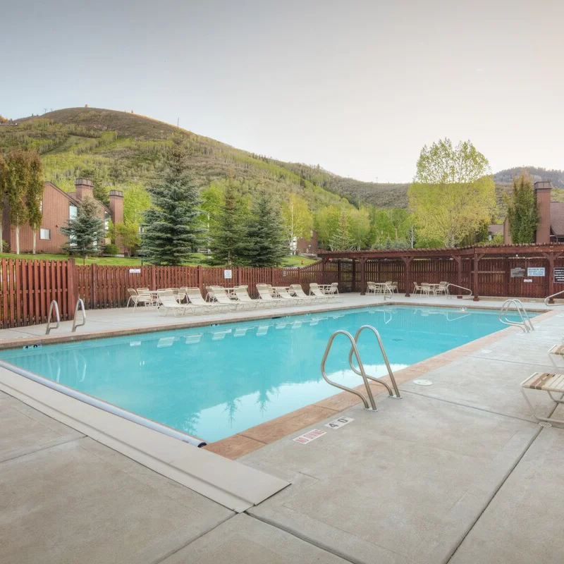 Enjoy a light evening swim