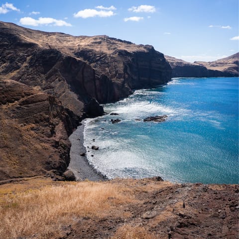 Head off on an adventure to explore some of Madeira's secret coves