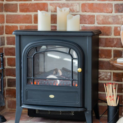 Stretch your legs at Holt Country Park, then come home and warm up by the fire