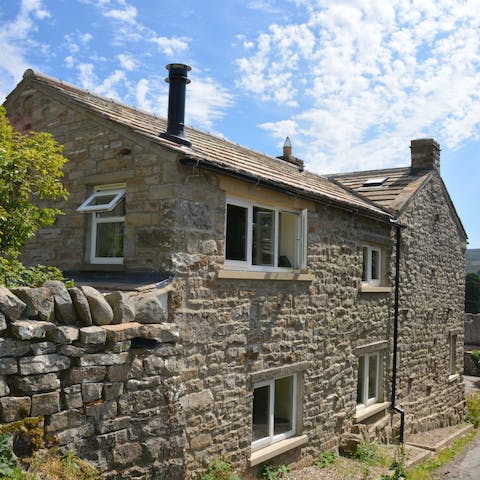 Stay in a period home in the hamlet of Fremington with plenty of character