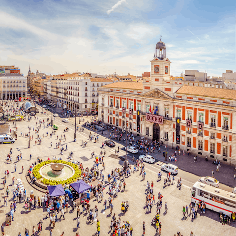 Explore the charming city of Madrid
