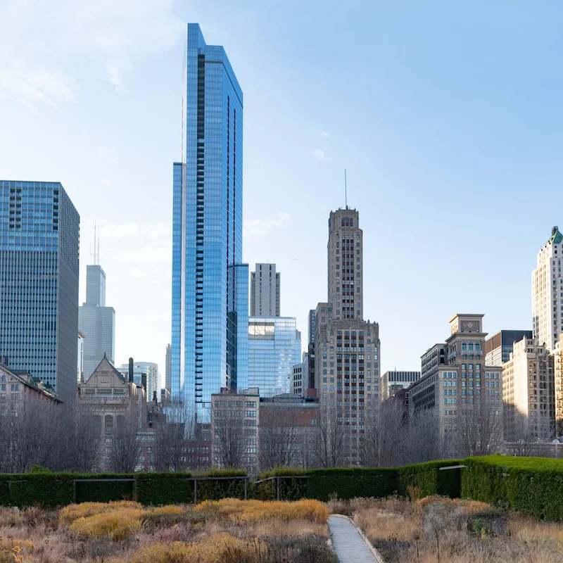 Stay in the centre of Chicago, a three-minute walk from Millennium Park