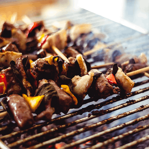 Grill up some fresh, local fare on the barbecue for dinner