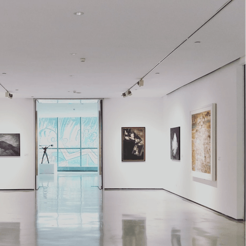 Spend a free afternoon perusing the cool art galleries in the local area