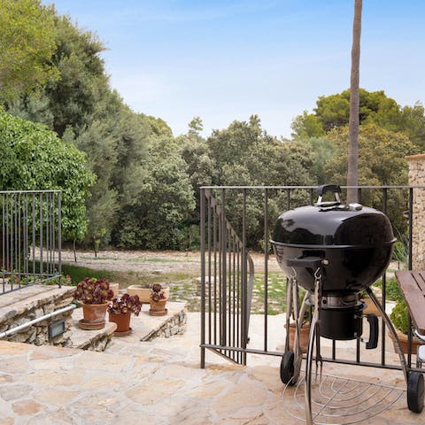 Prepare a Mediterranean feast on the barbecue