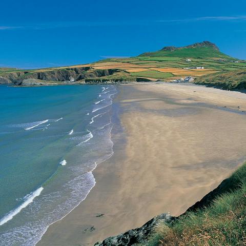Head to Whitesands Bay for a day on the beach, it's a ten-minute drive