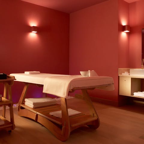 Feel a wonderful sense of wellbeing after a massage treatment