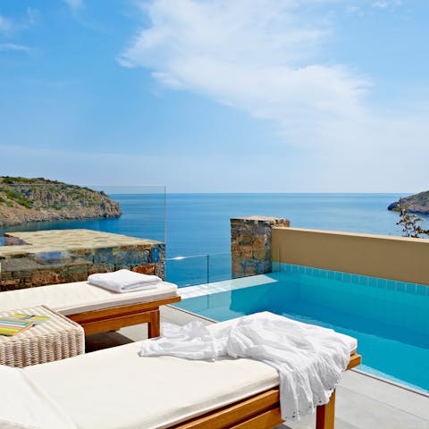 Savour the blissful views whilst relaxing on the terrace