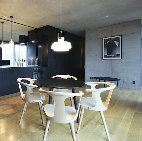 Serve up some Danish delicacies at the dining table