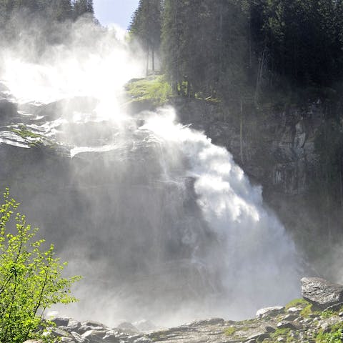 Visit the highest waterfall in Europe