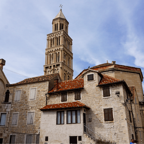 Take some time to discover Diocletian's Palace, a short walk away