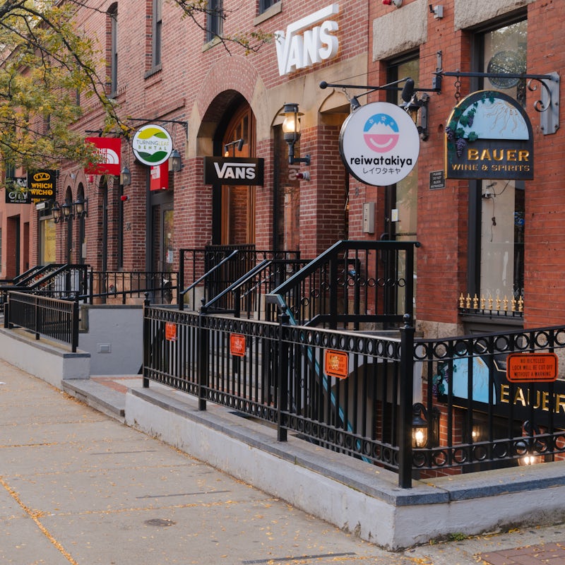 Indulge in a spot of retail therapy in some the Boston's many bustling shopping streets and malls