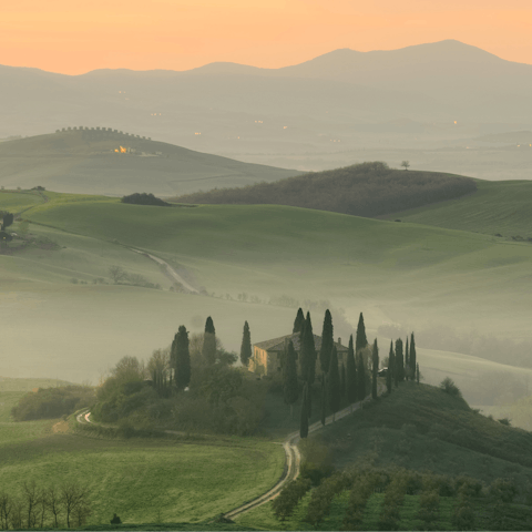 Experience quintessential Tuscan charm from the Val di Chiana