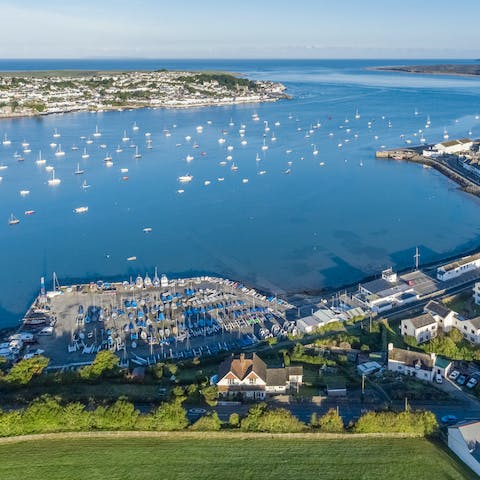 Take the ferry from Instow to Appledore – the port is just a seven-minute stroll away