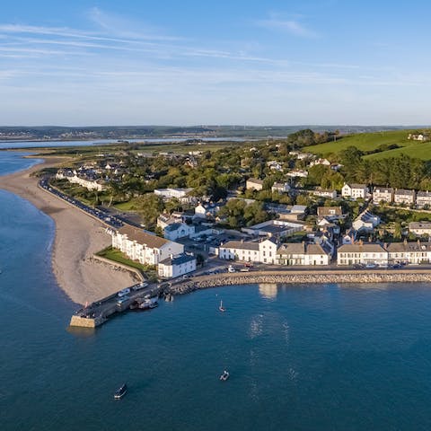 Explore Devon's sandy beaches from your idyllic base in Instow