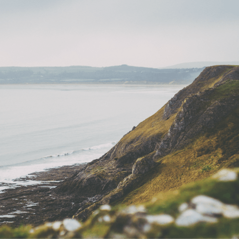 Explore the beautiful Gower Peninsula from your home in Landimore