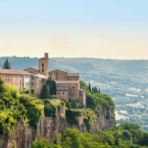 Drive 28km to Orvieto, one of Umbria's most beautiful towns