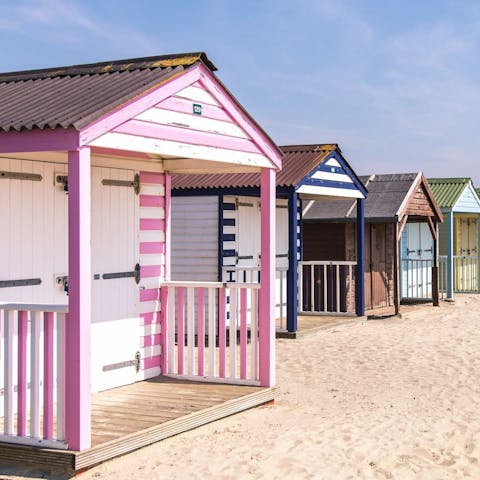 While away the days on Wittering's seafront, just a three-minute walk from your door 