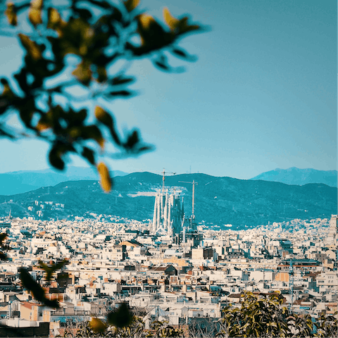 Stay in the nature-filled Sants-Montjuïc neighbourhood of Barcelona