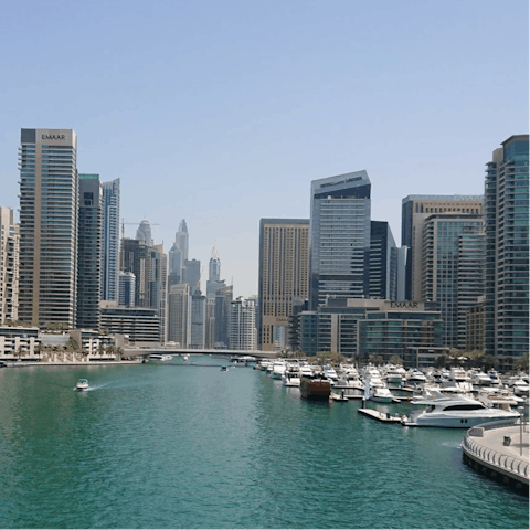 Discover the luxurious appeal of city living from the Dubai Marina