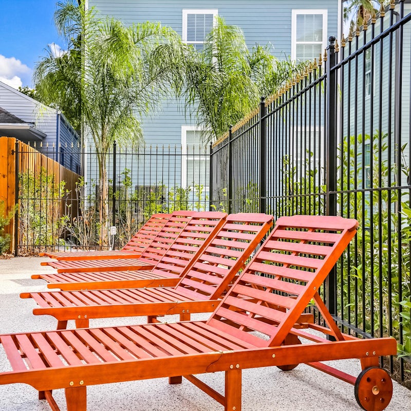 Stretch out on a lounger and catch some rays