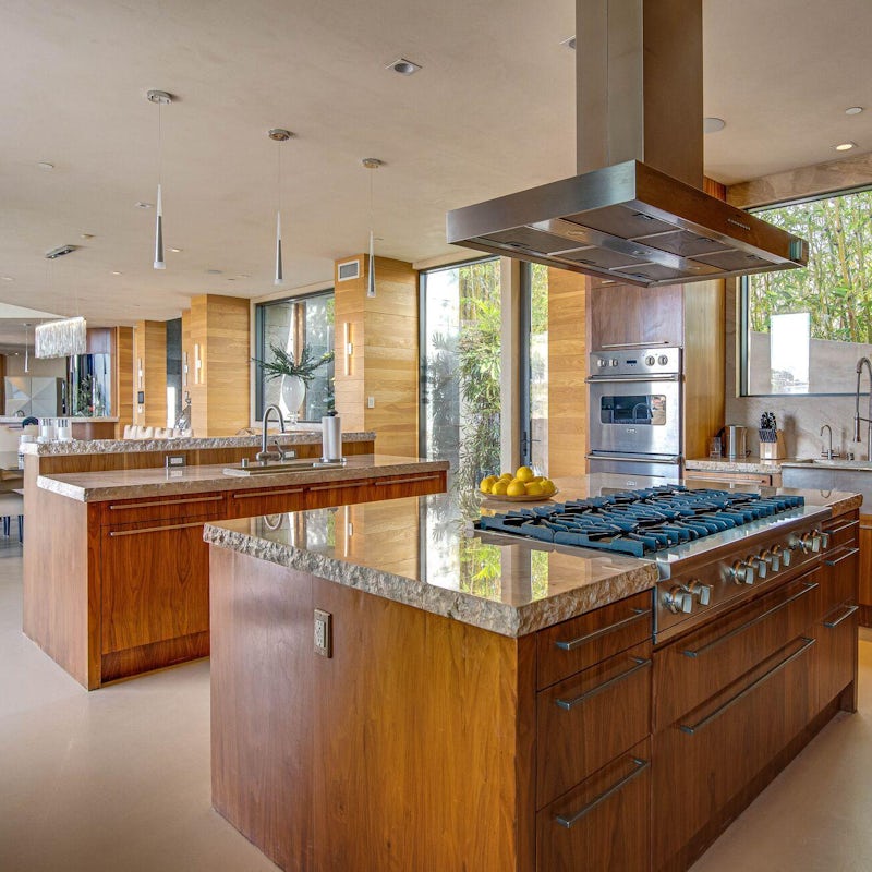 Hire a private chef to come and lead a group cooking session in the grand kitchen