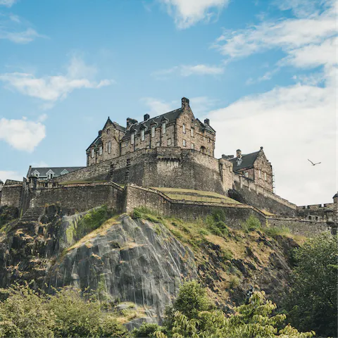 Spend the day in the capital of Edinburgh, only forty-five mintues away by train