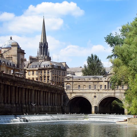 Explore the charming streets of Bath
