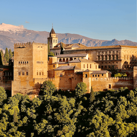Take a stroll over to the stunning Alhambra to immerse yourself in the city's history