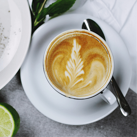 Begin your day with a coffee stop in the neighbourhood