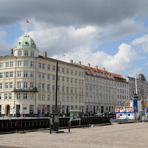 Explore the elegant architecture of Denmark's capital city 