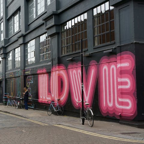 Be inspired by the creative spirit of Shoreditch 