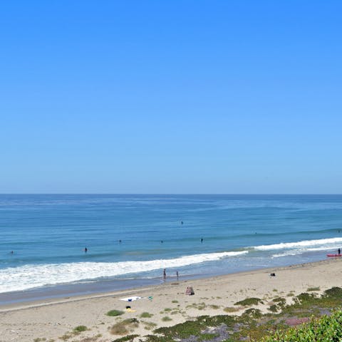 Enjoy nearby Yerba Buena Beach, just a three-minute walk away 