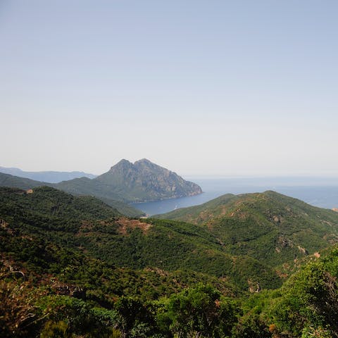 Discover the magnificent landscapes of Corsica