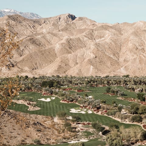 Hit the links at one of Palm Springs' several golf clubs