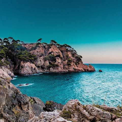 Explore the hidden coves and crystalline waters of Marbella's magical coastline