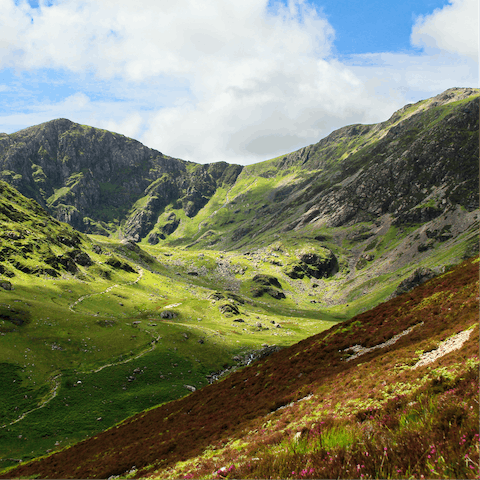 Test your wits with a hike up the glorious Cader Idris