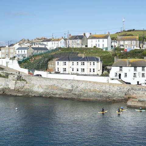 Take in the sea vistas – this home is located in Porthleven's most famous Victorian terrace
