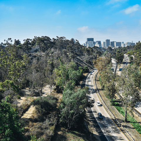 Visit the beautiful Balboa Park, just twenty-two minutes away