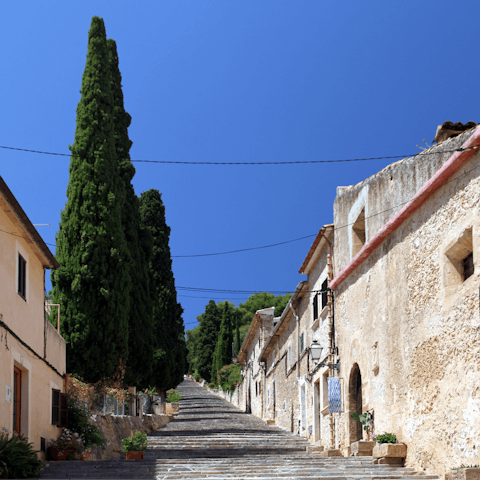 Stay just a short drive away from Pollença's fabulous beaches 