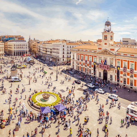 Stay in the heart of Madrid's Trafalgar district 