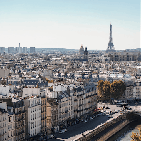 Explore Paris on foot or via the metro, just one minute's walk away