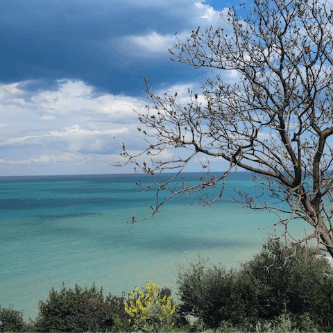 Enjoy the beautiful Puglia coast with your nearest beach just a fifteen-minute drive away 