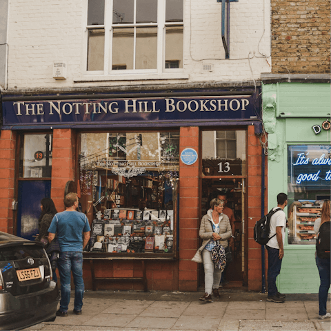 Be inspired while exploring the iconic streets of Notting Hill