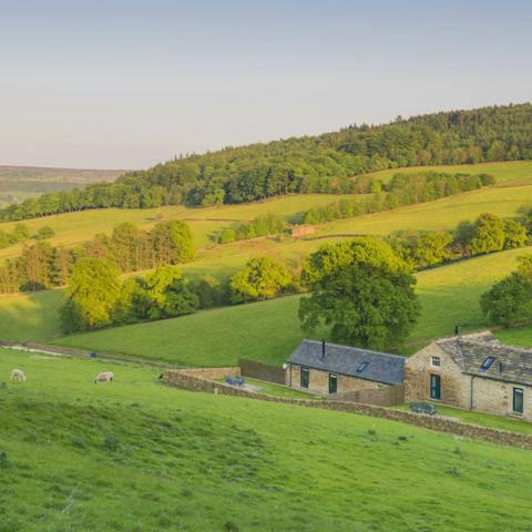 Put on your hiking boots and follow trails through the Derbyshire countryside 