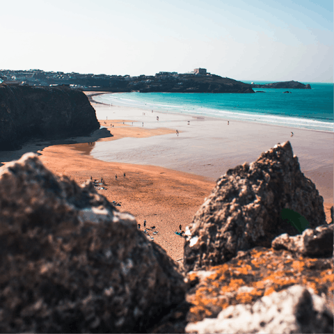 Discover some of Cornwall's prettiest beaches in Newquay