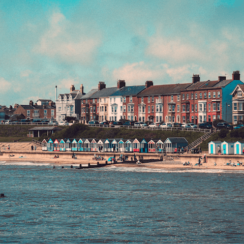 Soak up the charms of Southwold's seafront, just a short walk from your door